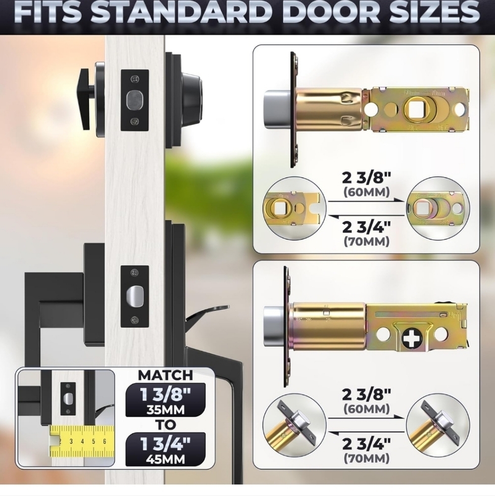 Front Door Lock Set - Picture 4 of 9